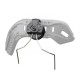 Earmor M11-Peltor ARC Helmet Rails Adapter Attachment Kit for 3M Peltor
