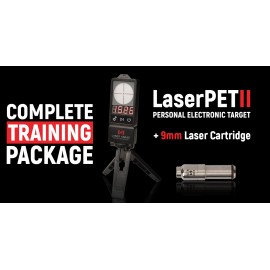 LaserPET™ II + SureStrike 9mm cartridge Red Laser