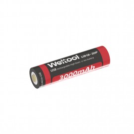 Weltool UB18-30P 18650 High Drain 10A 3000mAh USB Rechargeable Li-ion Battery