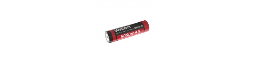 Weltool UB21-50 Rechargeable lithium-ion battery with Type-C charging interface, 5000mAh